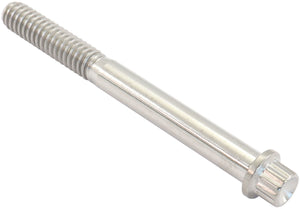 Aeroflow AF3511-2500 1/4" UNC TITANIUM BOLT 2.50" UHL 12 POINT SINGLE 1/4-20"