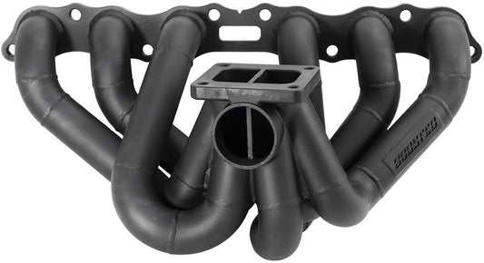 Aeroflow AF8277-9000 Toyota 2Jz T4 Turbo Manifold High Mount 50mm Ge Non Gt40