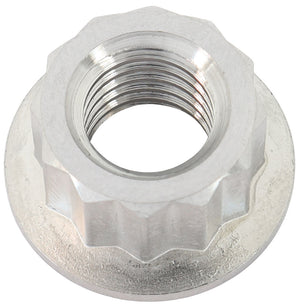 Aeroflow AF3504-0010 M10x1.50mm TITANIUM NUT 12 POINT SINGLE M10 x 1.50
