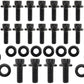 Aeroflow AF37-2351 Small Block Chev Oil Pan Bolt Kit 1 Piec Gask 12 Point Blacksbc Aeroflow - Af 37-2351