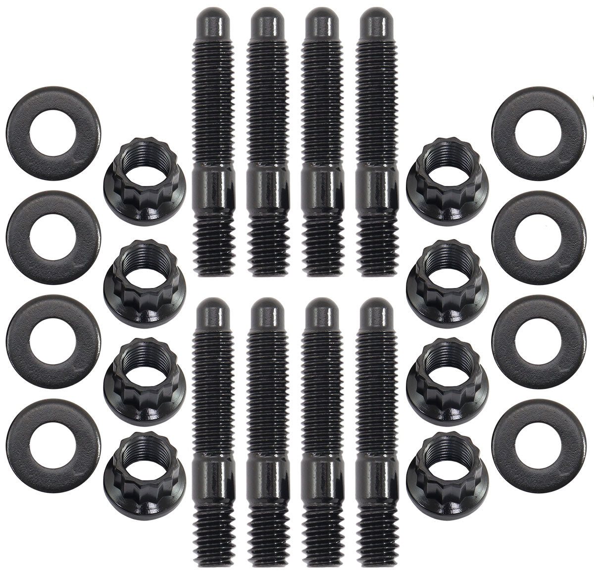 UNIVERSAL VALVE COVER STUD KIT 1/4-20" OAL 1.50" PACK OF 8 Aeroflow - AF 37-1500