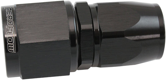 Aeroflow AF201-08-10DBLK Stepped Straight End -8 Hose To -10AN Reducer Hose End Blacteflon AF 201-08-10Dblk