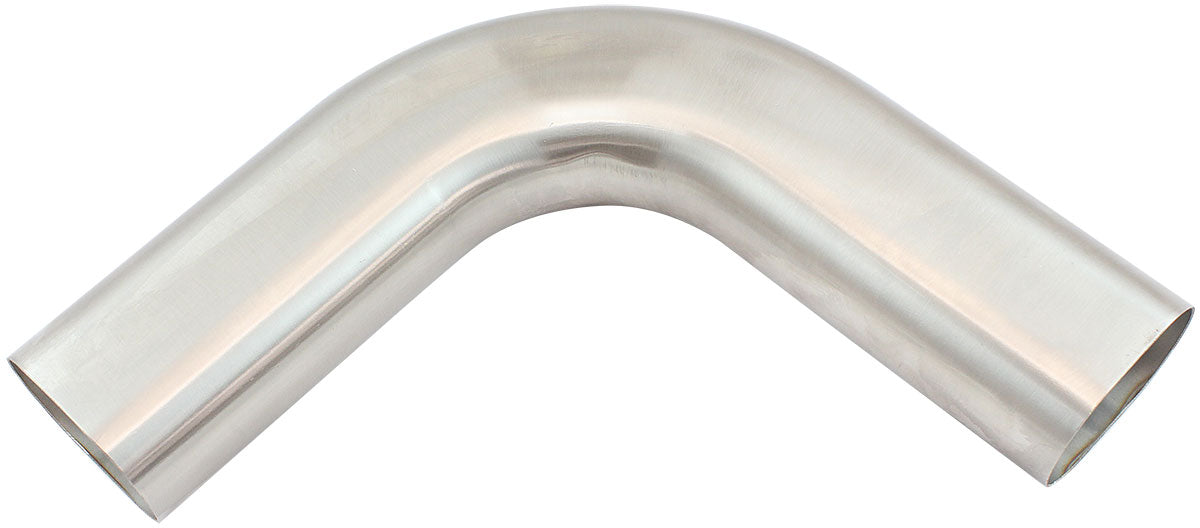 Aeroflow AF9403-3000 3" 90 Degree Oval Exhaust Tube304 S/Steel 150mm Leg Pipe