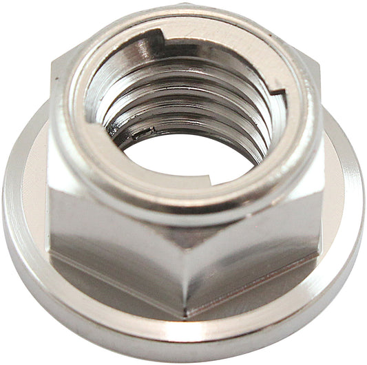 Aeroflow AF3603-0010 M10X1.25 Titanium Locking Nut 6 Point Hex Singl M10 X 1.25mm