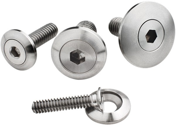 Billet Specialties BS66115 S/S Pro Bolt 5/16-18 X 1" Bolt With 1" O.D Washer