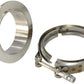 Aeroflow AF8080-1015 4.24" O.D SS Boosted VBand Kitkit Suit 7075-8077 V Band C/O