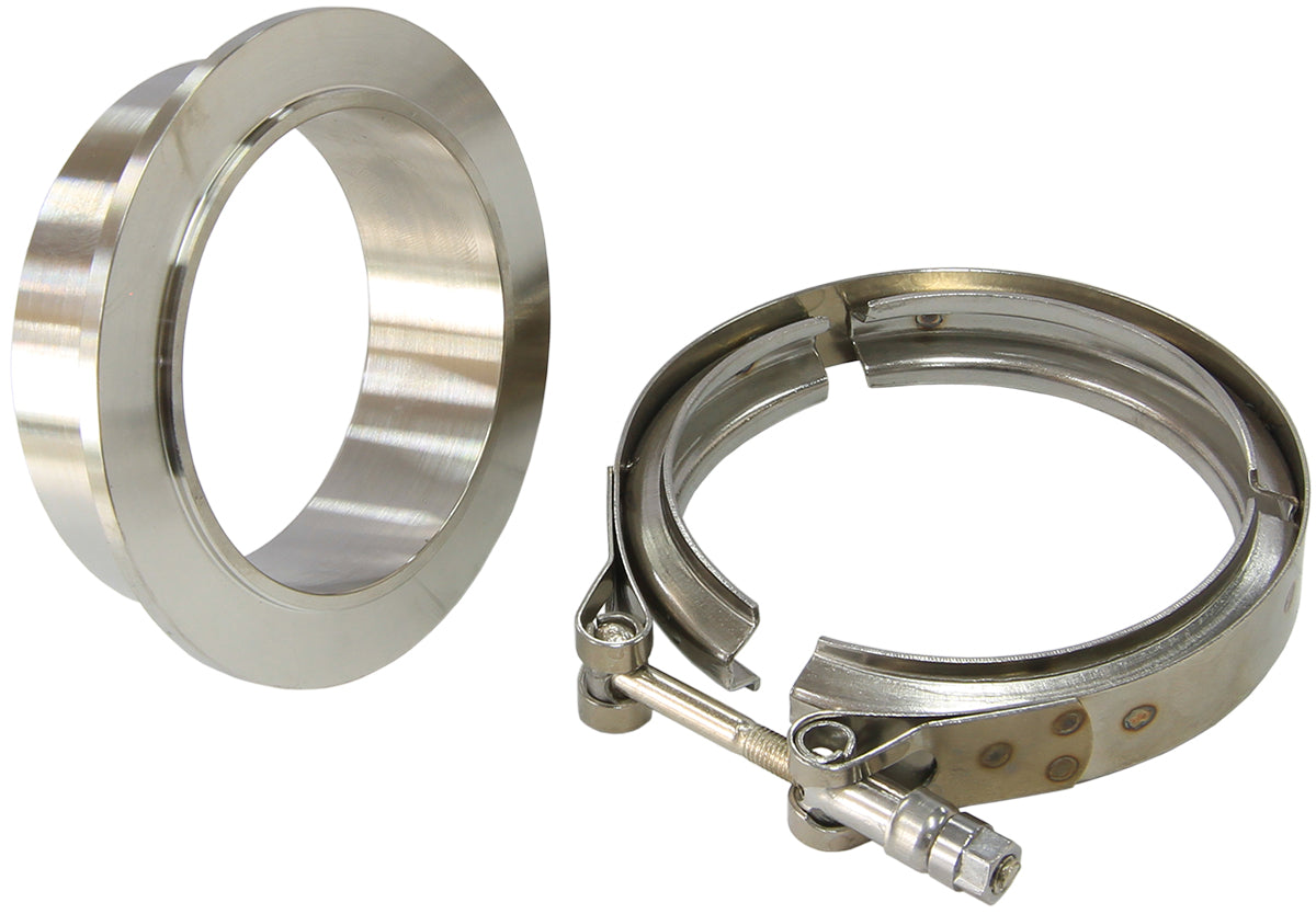 Aeroflow AF8080-1015 4.24" O.D SS Boosted VBand Kitkit Suit 7075-8077 V Band C/O
