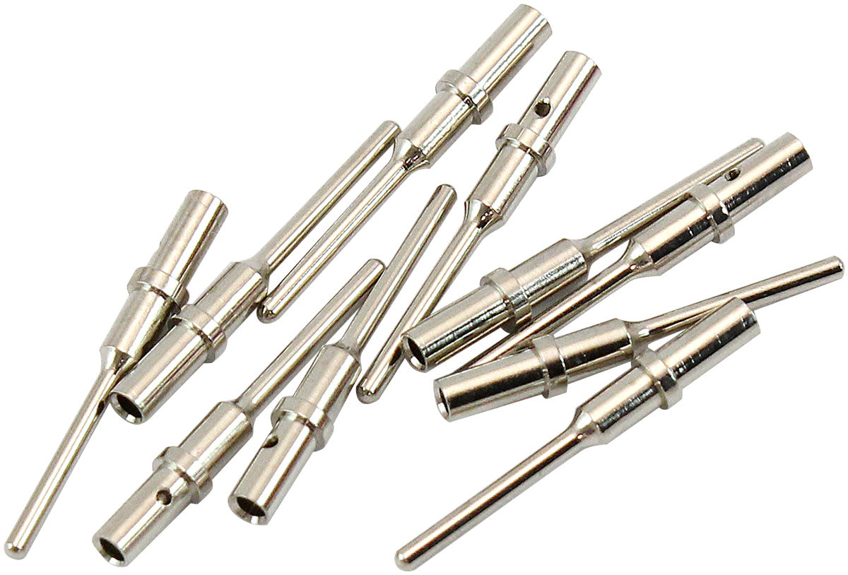 Aeroflow AF49-9121 Weathertight Dtm Male Pins Pack Of 10 Deutsch Style 20Awg
