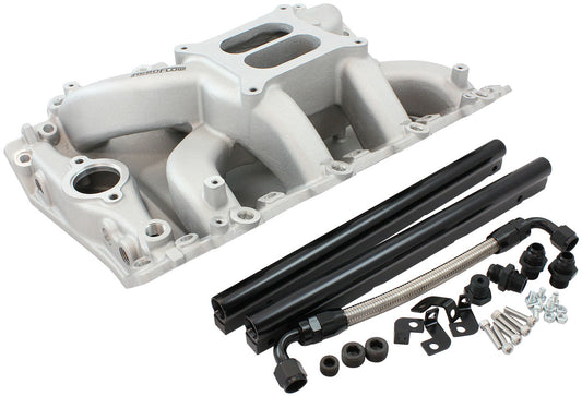 Aeroflow AF6010-4003 Holden 304 EFI Intake Manifolddual Plane Air Gap Natural Vn