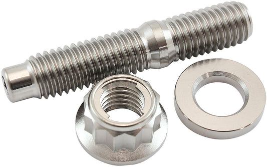 Aeroflow AF55-2014 M10 Titanium Stud Locking Nut Kit M10 X 1.50mm Header Bolt