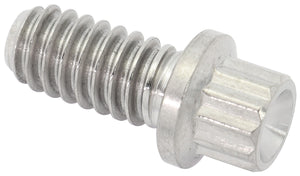 Aeroflow AF3511-0500 1/4" UNC TITANIUM BOLT 0.500" UHL 12 POINT SINGLE 1/4-20"