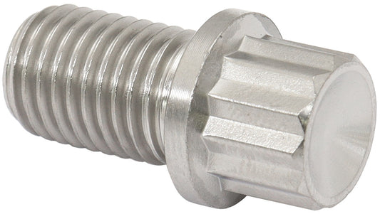 Aeroflow AF3503-0590 M10X1.25 Titanium Bolt 15mm UHL 12 Point Single M10 X 1.25mm
