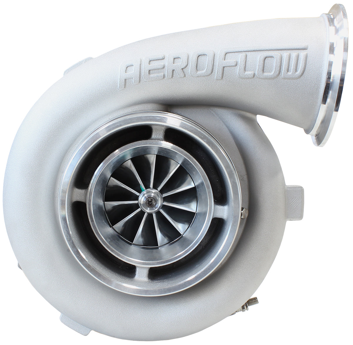Aeroflow AF8005-4014 Boosted 7075 1.16 V-Band VBand Outlet Gtx4294 Natural