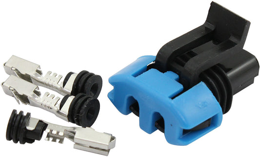 Aeroflow AF49-1158 Delphi 40mm Fuel Pump Plug & Pins Female Walbro 525 450