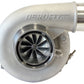 BOOSTED 7375 T4 1.25 Turbocharger 1200HP, Natural Cast Finish (External Wastegate, T4 Inlet Flange, V-Band Exhaust Flange)