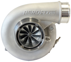 BOOSTED 7375 T4 1.25 Turbocharger 1200HP, Natural Cast Finish (External Wastegate, T4 Inlet Flange, V-Band Exhaust Flange)