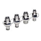 Billet Specialties BS66935 Polished 4 Port A/C & Heater Bulkhead