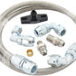 Aeroflow AF30-1012 UNIVERSAL TURBO OIL FEED LINE -6AN LINE KIT NPT/BSP 1 METRE