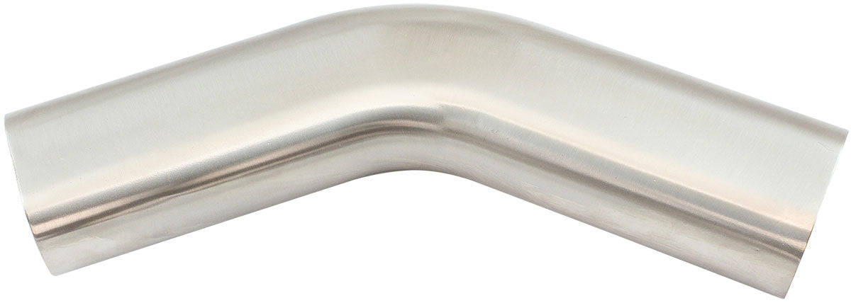 Aeroflow AF9402-3000 3" 45 Degree Oval Exhaust Tube304 S/Steel 150mm Leg Pipe