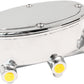Aeroflow AF300-161 Brake TANdem Master Cylinder 1-1/8" Bore Cast Alumin Chrome