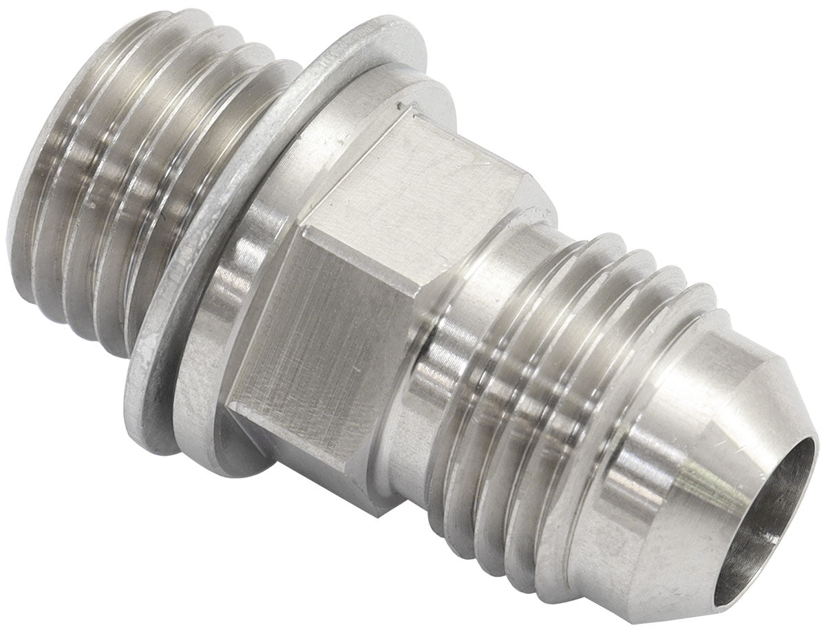 Aeroflow AF732-06SS Metric M14 X 1.5mm to -6AN Male M14 X 1.5mm to -6AN S/S