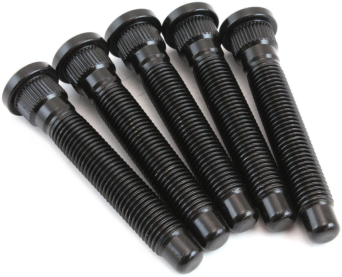 Aeroflow AF5071-1009 M12 X 1.50M Wheel Studs 0.565"Knurl 76.2mm Uhl 5 Pack Evo