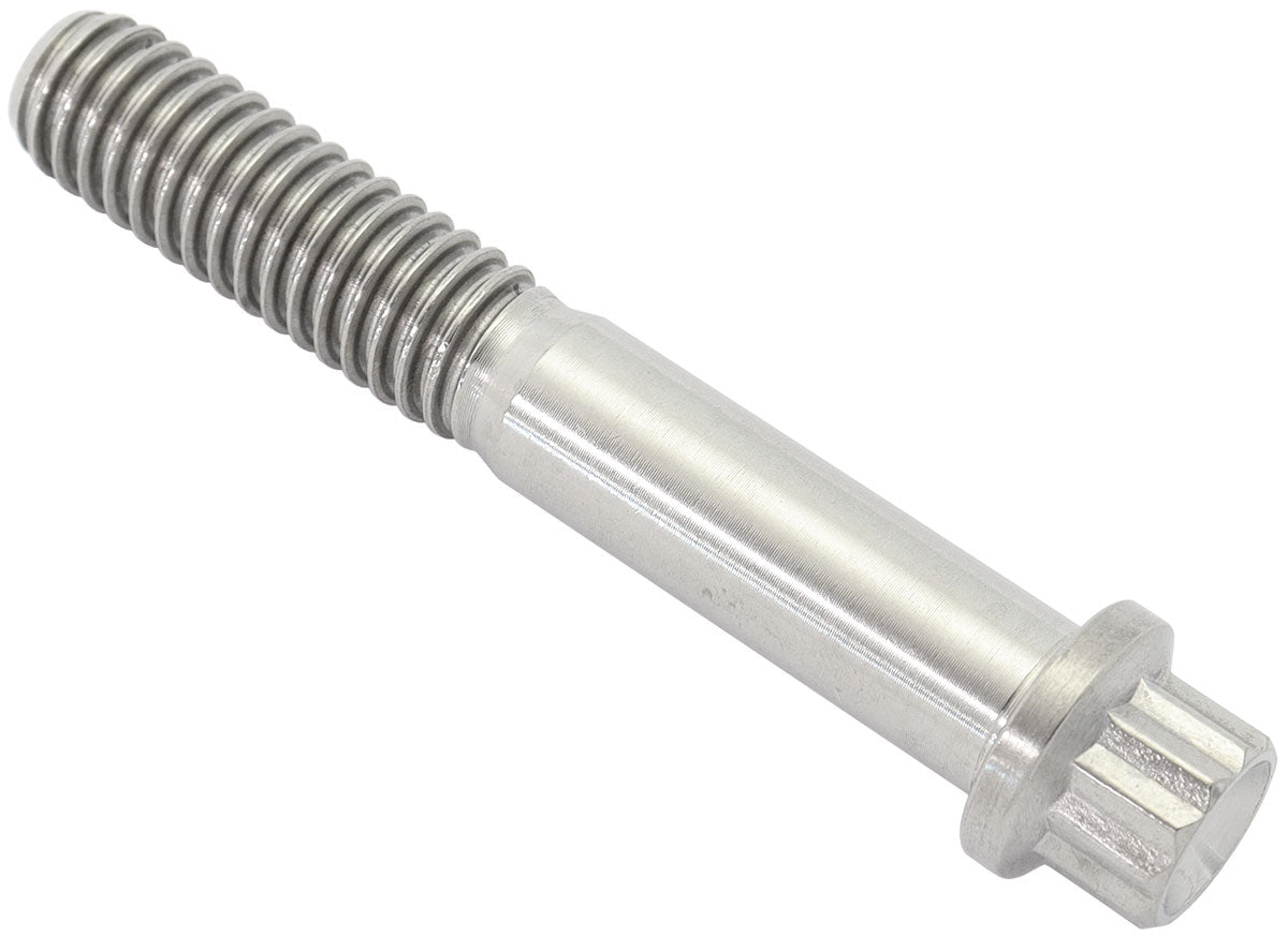 Aeroflow AF3512-2000 5/16" UNC TITANIUM BOLT 2.00" UHL 12 POINT SINGLE 5/16-18"