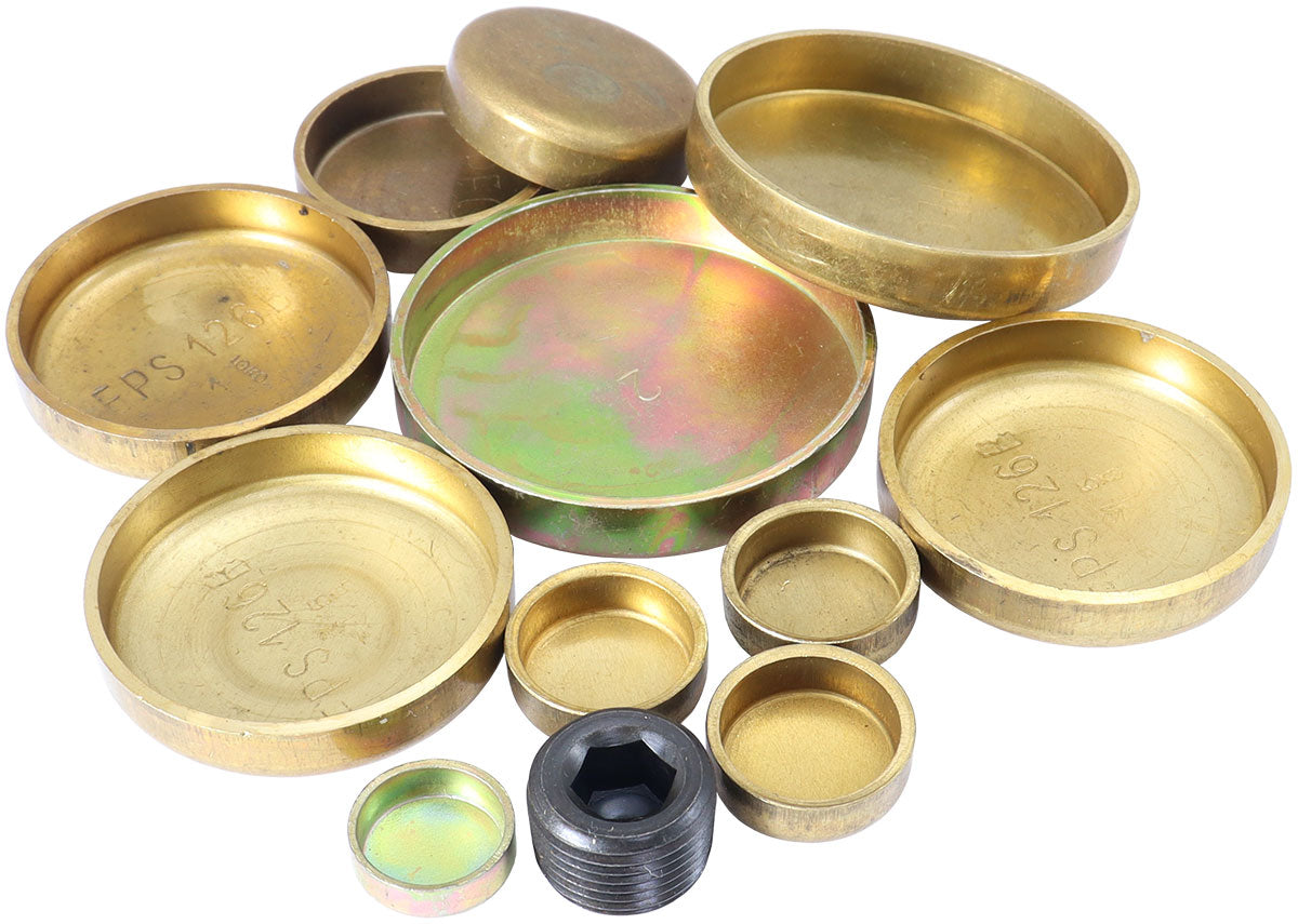 Aeroflow AF3000-1014 Holden 6 Welsh Plug Kit 149 161 173 179 186 202 Brass