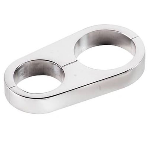 Billet Specialties BS68020 Polished Alloy Hose Separator .440" & .540" Holes