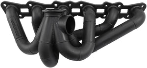 Aeroflow AF8207-4000 for Nissan RB20, RB25 & RB26 V-Band Turbo Manifold Suits High Mount GT30-GT35 Turbo, with 50mm External Wastegate Flange
