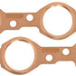 Aeroflow AF1854-1004 Gm LS Round Exhaust Gaskets Copper Embossed (pair) LS1 Chev