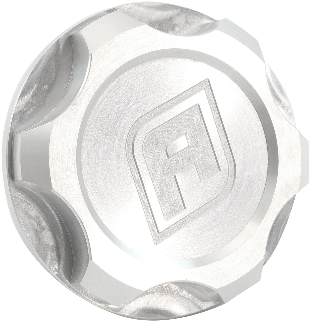 Aeroflow AF82-1010 Toyota 2Jz Billet Oil Cap Filler Plug 1Jz Silver