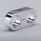 Billet Specialties BS68520 Polished Alloy Hose Separator 2 X .781" Holes
