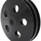 Aeroflow AF83-1004BLK POWER STEERING PULLEY DOUBLE BLACK 5/8 SHAFT GM SAGINAW