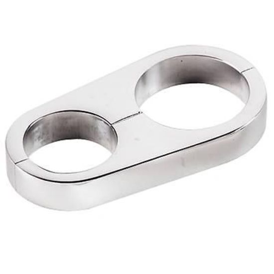 Billet Specialties BS68625 Polished Alloy Hose Separator .890" & .969" Holes