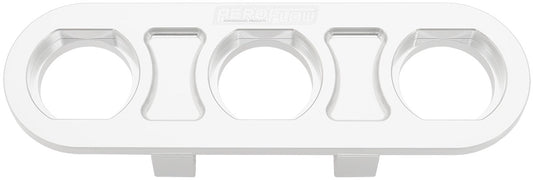 Aeroflow AF88-2020 BILLET BULKHEAD PLATE 3 PORT MODULAR UNIVERSAL POLISHED AN AC Aeroflow - AF 88-2020