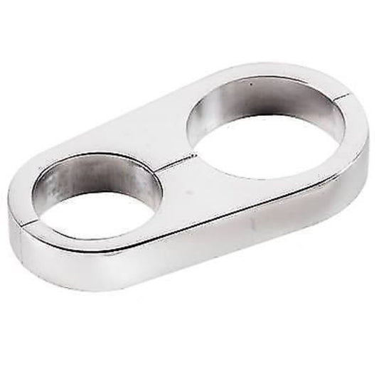 Billet Specialties BS68725 Polished Alloy Hose Separator .906" & 1.015" Holes