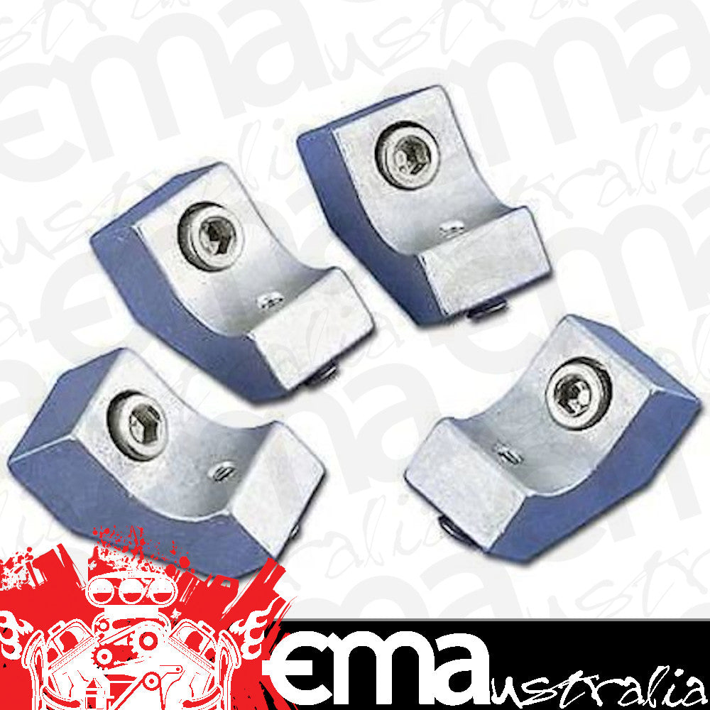 Billet Specialties BS69600 Alloy Wire Loom Bracket Kit suit Centre Bolt Covers