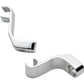 Billet Specialties BS69701 Billet Ignition Lead Separators Polished 1-Lead Horizontal Mount 8.5Mm Lead (pair)