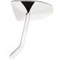 Billet Specialties BS73820 Oblique Mirror Head L/H Polished Billet Aluminium With Stainless Steel Swivel (each)