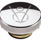 Billet Specialties BS76420 Polished Billet Alloy Radiator Cap V8 Logo 7 Psi