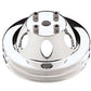 Billet Specialties BS78120 Chev BB & SB Double V Long Water Pump Pulley 6.438"