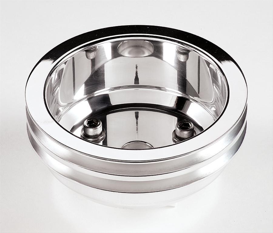 Billet Specialties BS78220 Crankshaft Pulley 2 Groove suit Chev SB Long Pump