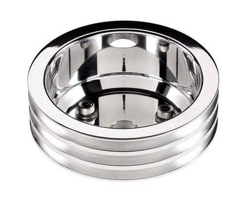 Billet Specialties BS78230 Crankshaft Pulley 3 Groove suit Chev SB Long Pump