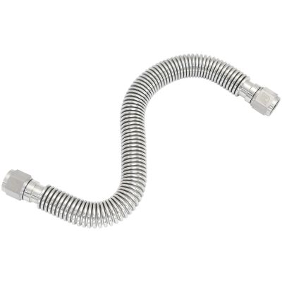 Aeroflow AF463-34 Flexible Turbo Drain Hose S/S Female 2 X -10AN 400mm Long