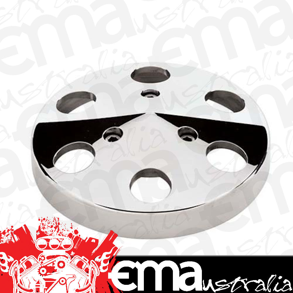 Billet Specialties BS87120 A/C Clutch Cover - Polished suit Sanden 508 Clutch