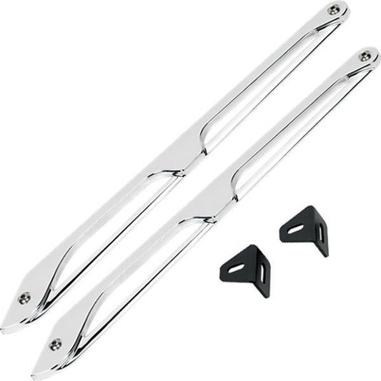 Billet Specialties BS872610 Polished Alloy Fender Braces suit 67-69 Camaro