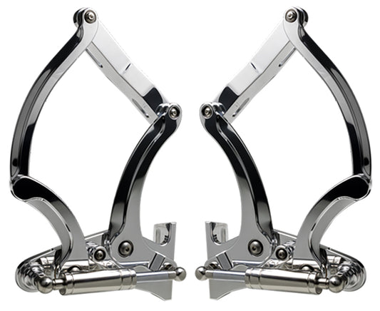 Billet Specialties BS873512 Billet 55-56 Chevy Hood Hinges