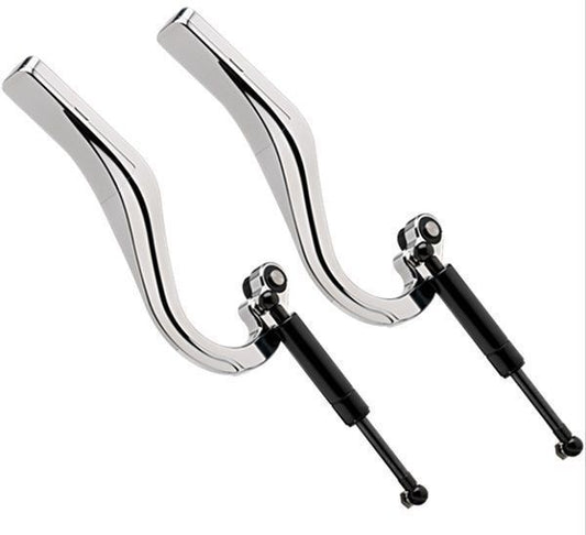 Billet Specialties BS875610 Polished Boot Hinges suit 1967-69 Camaro/Firebird