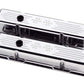 Billet Specialties BS95127 Aluminium Valve Covers With Cross Flag Logo - Polished suit SB Chev - Short